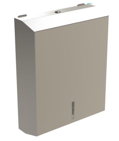 SURFACE MOUNTED PAPER TOWEL DISPENSER