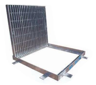450 SQ CLASS B GMS GRATE/FRAME FOR CONCR
