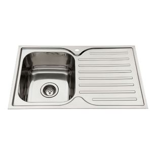 SQUARELINE 780 LH SINGLE BOWL SINK 1TH