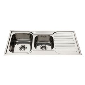 SINK SQUARELINE 1-3/4 LHB 1TH 1080