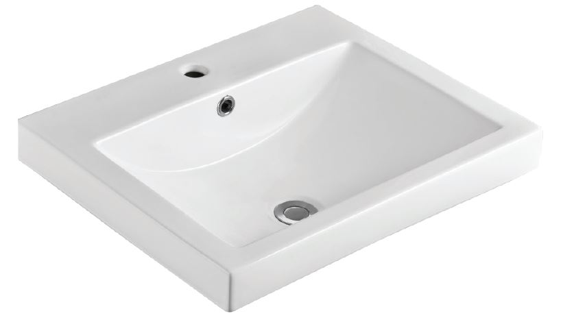 VIRTUE SQUARE INSERT BASIN ONLY 1TH