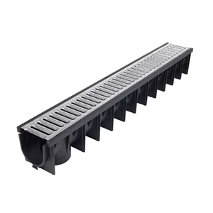 EASYDRAIN POLY CHANNEL W/ SS GRATE 3M
