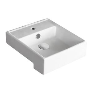 HELEN JUNIOR SEMI-RECESSED BASIN IN WH