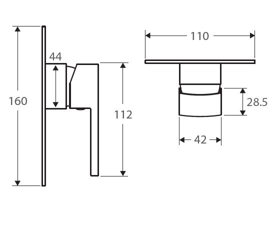 KOKO WALL MIXER MB