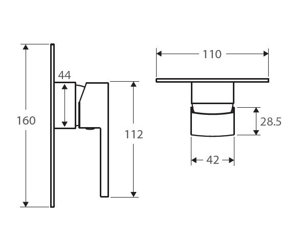 KOKO WALL MIXER CP