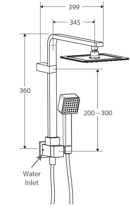 MODENA MULTIFUNCTION HALF RAIL