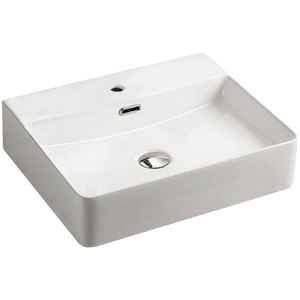 PETRA GLOSS WHITE ABOVE COUNTER BASIN