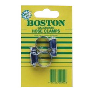 HOSE CLAMP S/S NO.0X 2 PK 22MM - 32MM