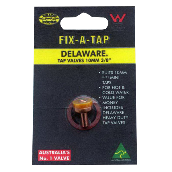 TAP VALVE Fix-A-Tap DELAWARE 3/8" 10mm 1 PACK