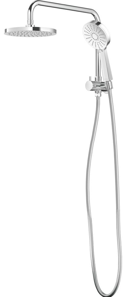 KROME SHORT TWIN SHOWER SYSTEM AIRSTREAM