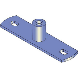 MOUNTING PLATE 10MM FEMALE NUT