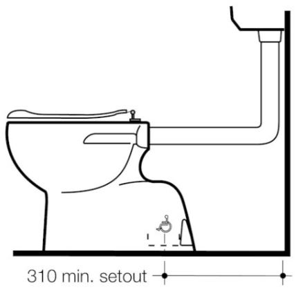 TRIDENT CARE PAN CONCEALED SNV WH