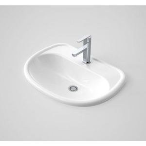 CARAVELLE 600 VANITY BASIN 1TH 40MM WH