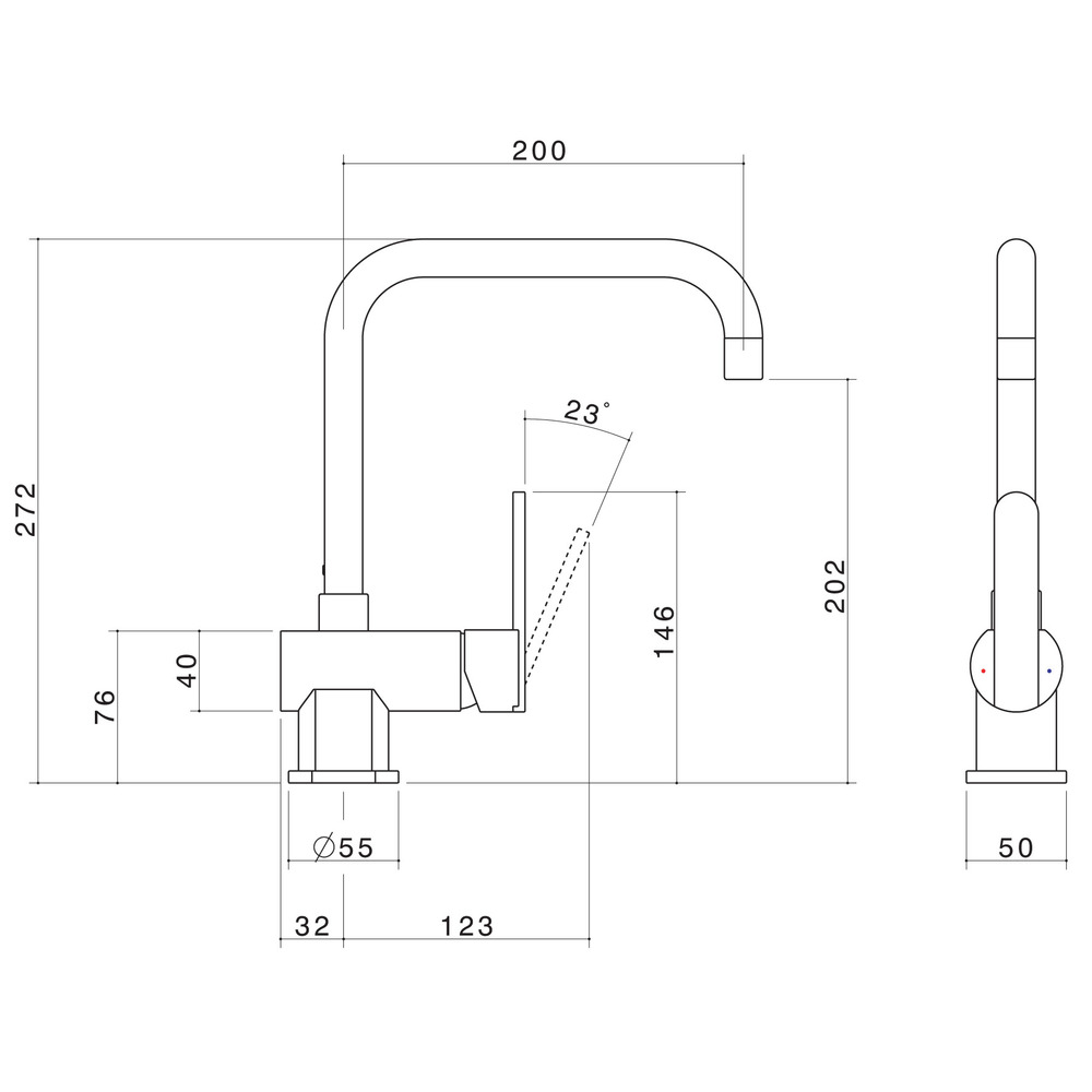 SARACOM SINK MIXER CP