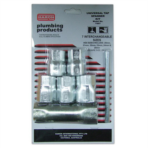 TAP SPANNER KIT SET 7 PCE