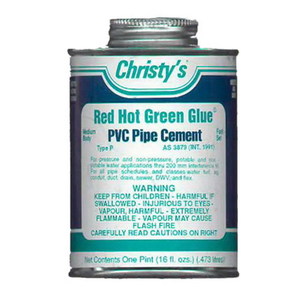 GREEN GLUE RED HOT 473ML