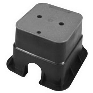 VALVE BOX SQUARE 215MM X 215MM PLASTIC