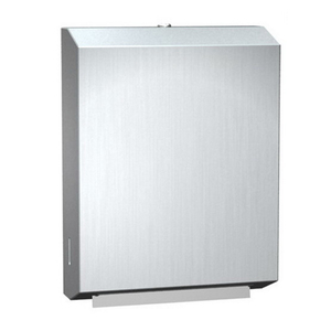 SURFACE MOUNTED PAPER TOWEL DISPENSER SS