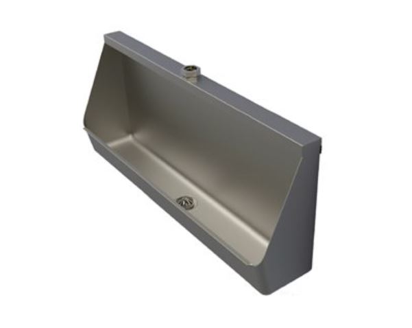 WALL MOUNTED STAINLESS STEEL URINAL - 15