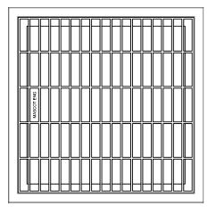 GRATE GMS H/D 600X600