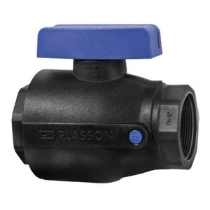 BALL VALVE PLASSON PN16 F&F 50MM