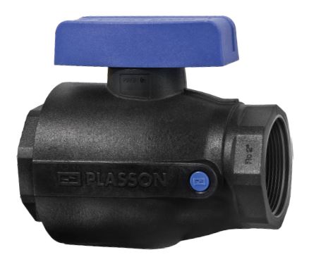 BALL VALVE PLASSON PN16 F&F 50MM