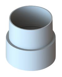 REPAIR ADAPT PVC PIPE-SOCKET 150MM