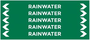 PIPEMARKER RAIN WATER 90X40(20)