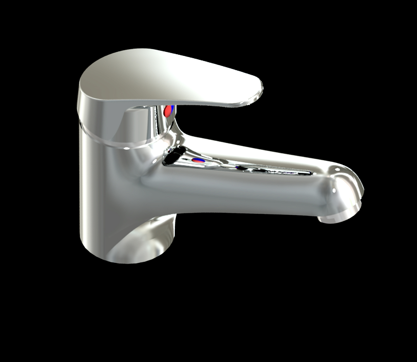 40MM FIESTA LEVER CAST BASIN MIXER CP