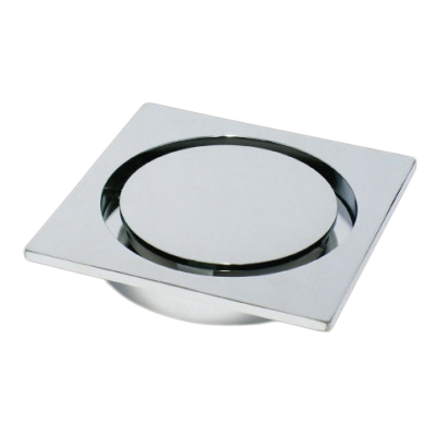 TRAPSCREW HALO SQ IN PVC 100MM CP