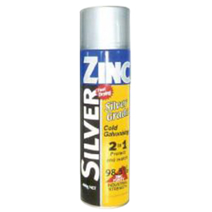 COLD ZINC GALV PAINT SPRAY 400G 98.5%