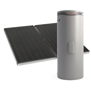 HWS RHEEM SOLAR LL ELEC 270L 3.6KW 2XCOL