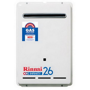 HWS RINNAI B26 EXT NAT P/S 50C 26L