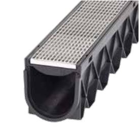 STORM DRAIN - 1M C/W ACHITECTURAL GRATE