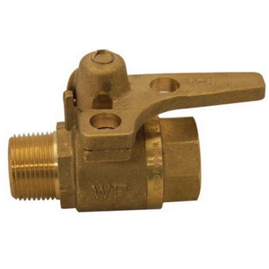 BALL VALVE LOCKABLE MF RMC 25MM