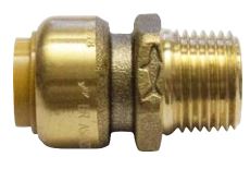 CONNECTOR SHARKBITE PEX 20MM X 20MM MI