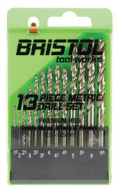 BRISTOL 13PC METRIC JOBBER DRILL SET