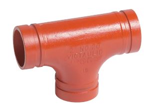 TEE 002 VICTAULIC ORANGE 76MM