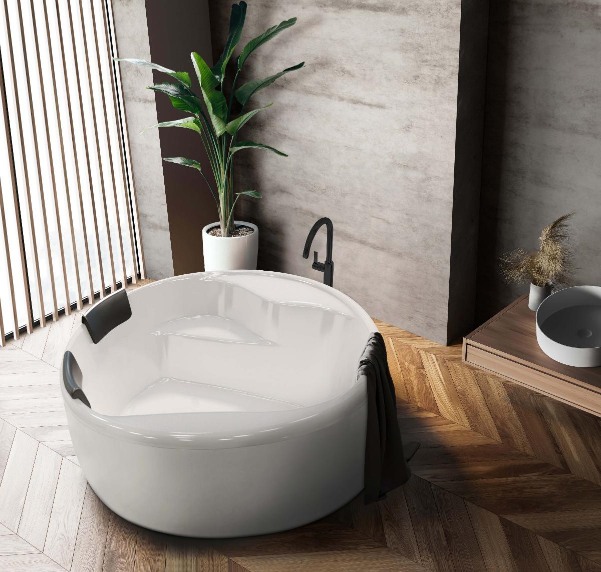 ORION 1570 FREESTANDING BATH WHITE